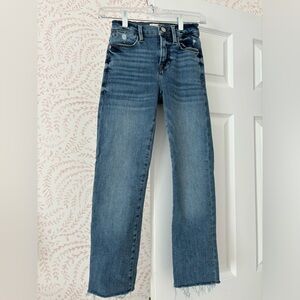 FRAME Le High Straight Jeans